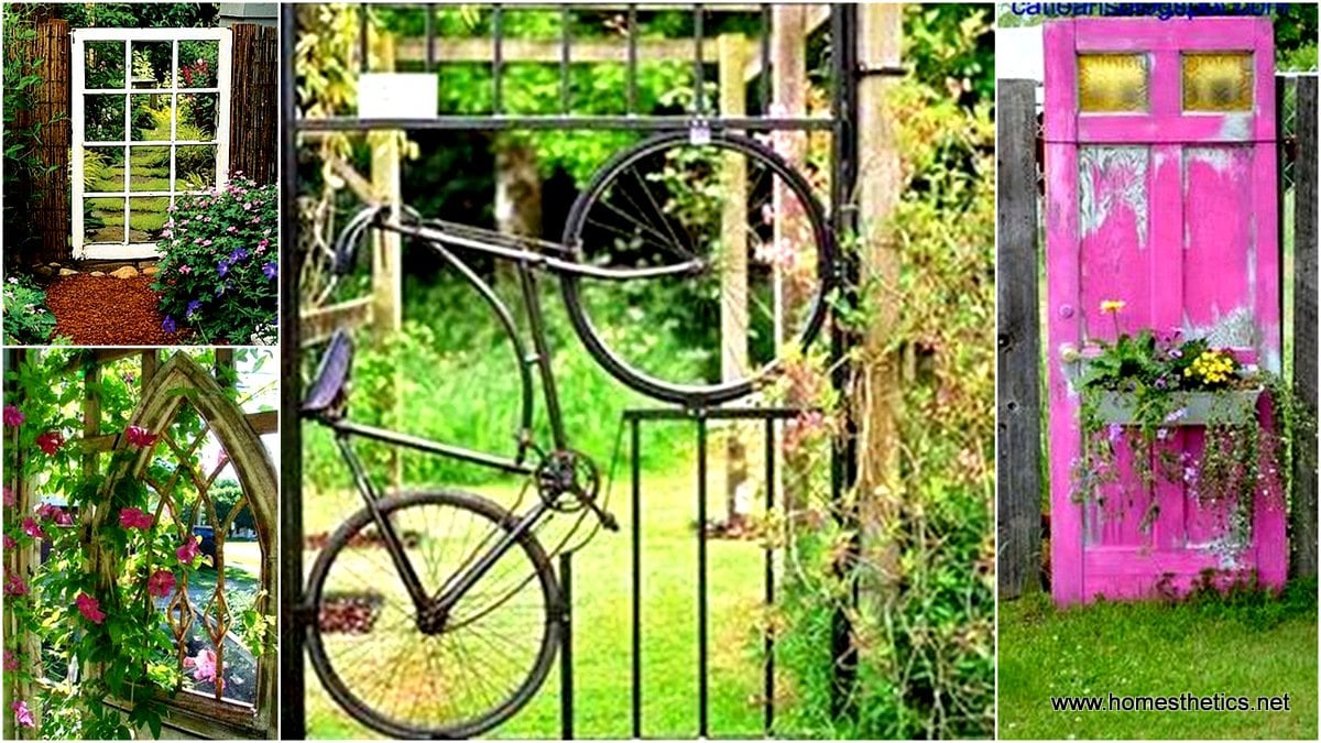 Insanely Beautiful DIY Upcycled Garden Gates That You Will Simply Adore 1 Insanely Beautiful DIY Upcycled Garden Gates That You Will Simply Adore