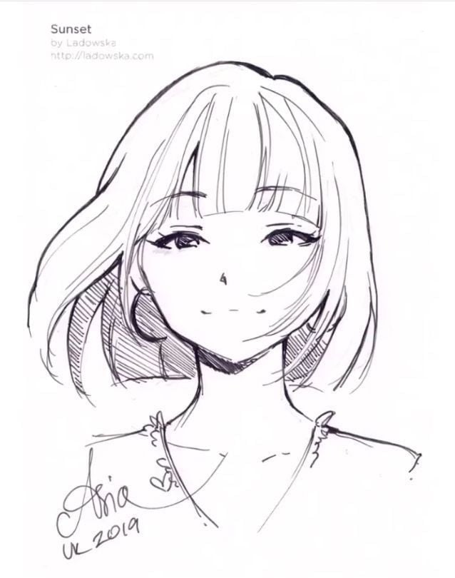 How to Draw an Anime Girl