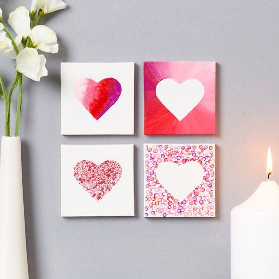 Easy Heart Painting