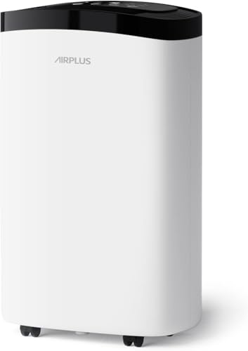 AIRPLUS 1,500 Sq. Ft Dehumidifier for Basement, 30 Pints...