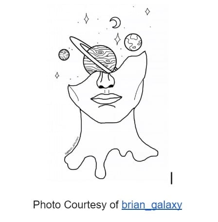 Galaxy in a Human Head