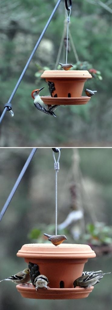 FLOWER POT FEEDER