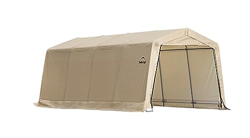 ShelterLogic 10' x 20' x 8' Peak Style Roof Instant Garage...