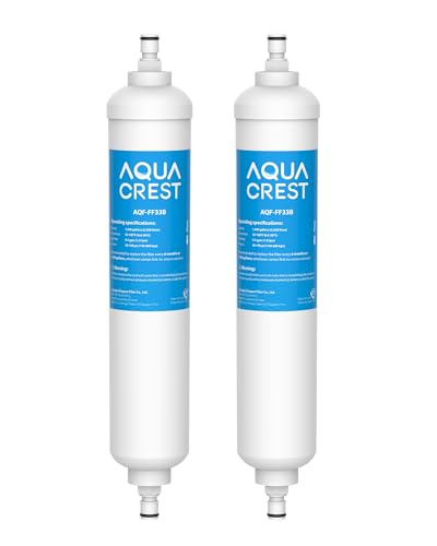 AQUA CREST GXRTQR Inline Water Filter, Replacement for GE®...