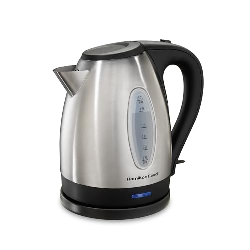 Hamilton Beach Electric Tea Kettle, Water Boiler & Heater,...