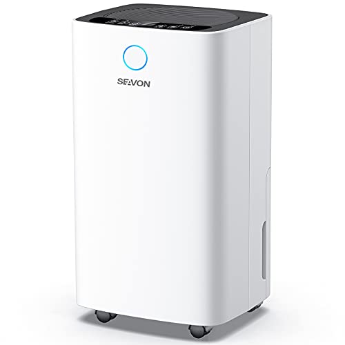 SEAVON 30 Pint Dehumidifiers for 2000 Sq. Ft Home Basement...