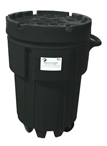 Black Diamond 1299-BD Wheeled Poly SpillPack Drum, Animal...
