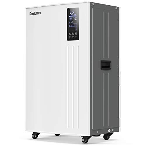 RINKMO 296 Pint Commercial Dehumidifier 37 Gallons...