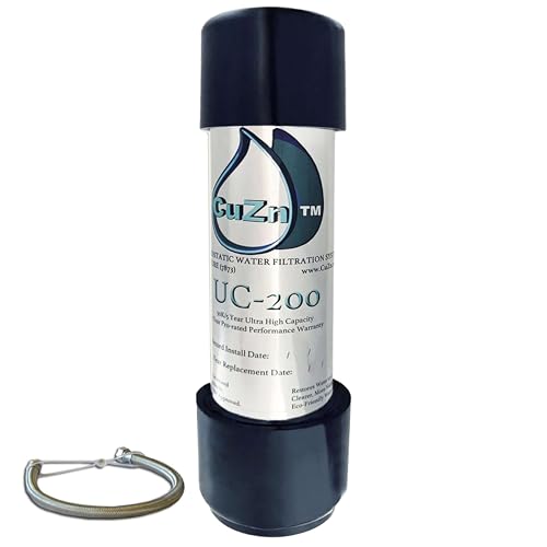 Under Sink Water Filter for Sink Faucet by CuZn, 5 Year...