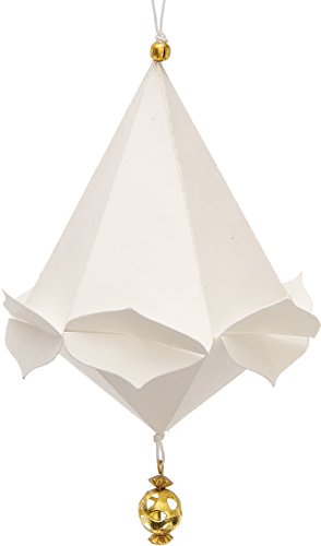 Luna Bazaar Mini Pizzelle Snowflake Origami Ornament...