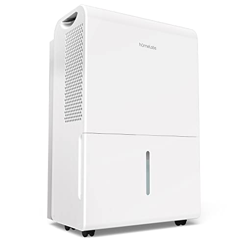 hOmeLabs 1,500 Sq. Ft Energy Star Dehumidifier for Medium to...