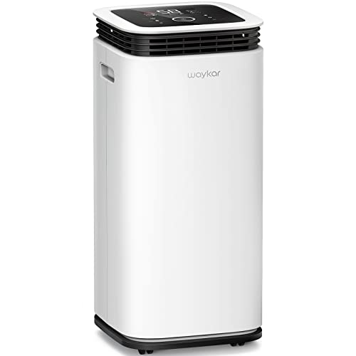 Waykar 5000 Sq. Ft Home Dehumidifier with Drain Hose for...