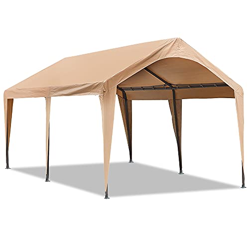 Abba Patio 10x20 Heavy Duty Carport Car Canopy Portable...