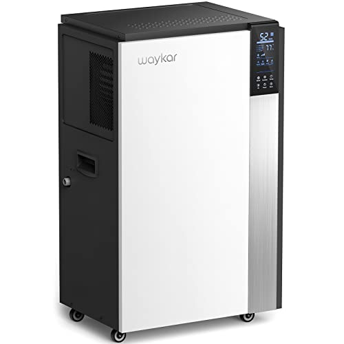 Waykar 296 Pints Large Commercial Dehumidifier for Basement,...