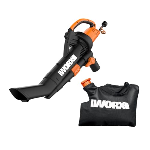 WORX 12 Amp Trivac 3-in-1 Electric Leaf...