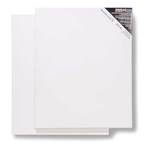 Darice, Mediu Cotton Stretched, Pack of 2 – 16” x 20”...