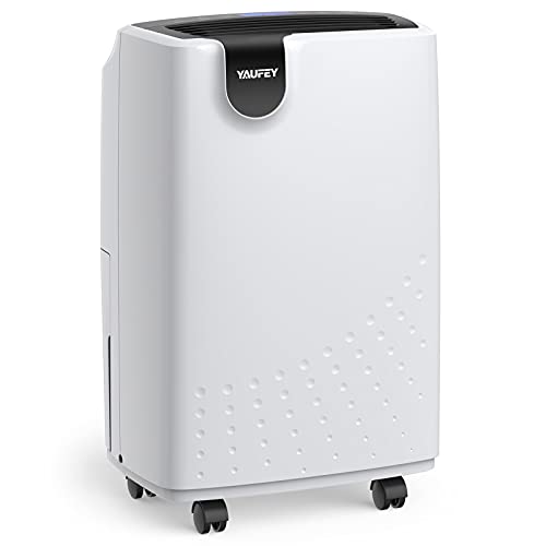 Yaufey 2500 Sq. Ft Home Dehumidifier for Medium to Large...