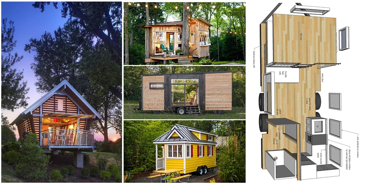 37 Free DIY Tiny House Plans for a Happy & Peaceful Life In Nature Free DIY Tiny House Plans for a Happy & Peaceful Life In Nature
