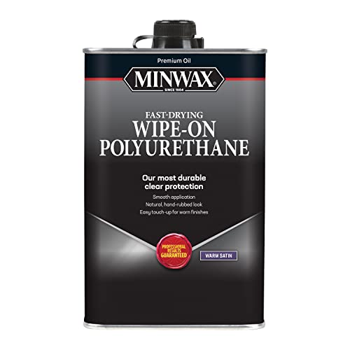 qt Minwax 60910 Clear Wipe-On Poly Oil-Based Polyurethane...
