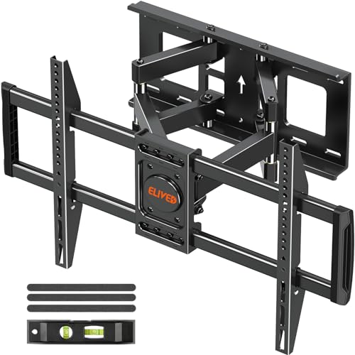 ELIVED UL Listed TV Wall Mount for Most 37-82 inch tvs, Full...