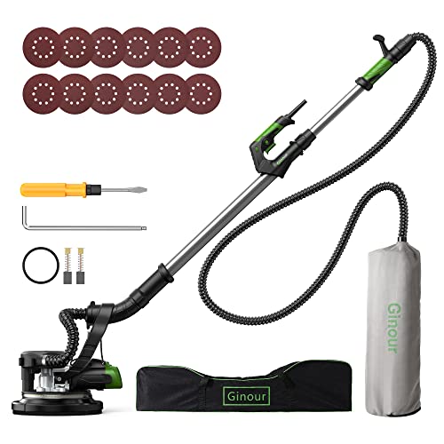 Ginour 750W Powerful Drywall Sander, 7 Variable Speed...