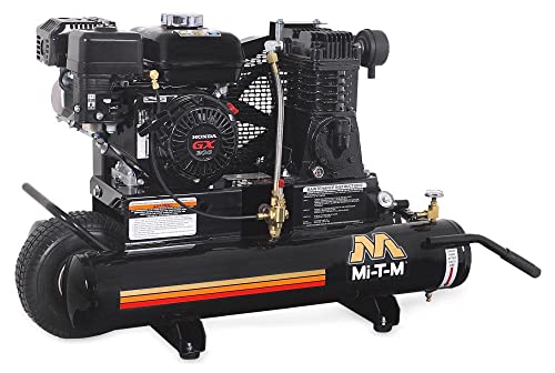 Mi-T-M AM1-PH65-08M Portable Air Compressor, 8-Gallon,...