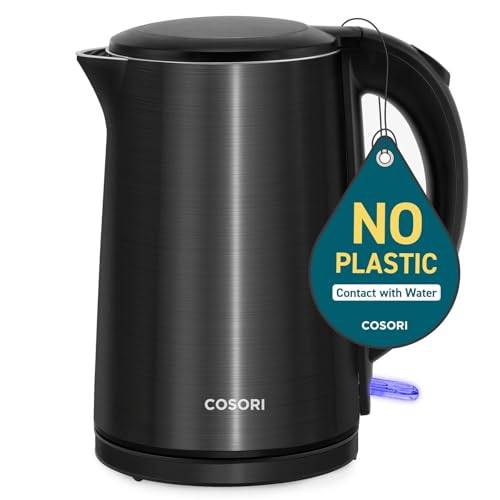 COSORI Electric Kettle, Cool-Touch Double Wall Stainless...