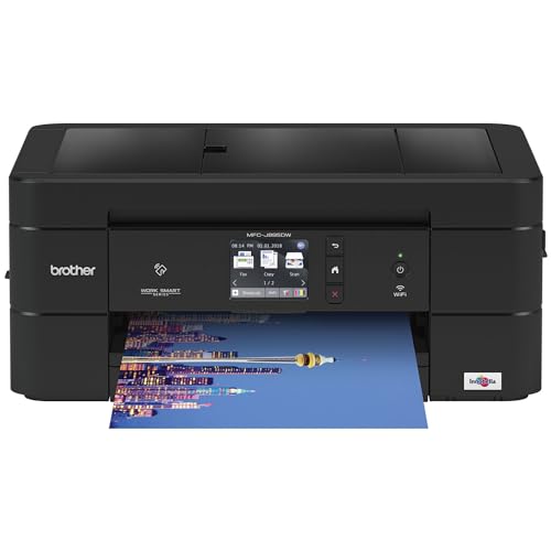 Brother Wireless All-In-One Inkjet Printer, MFC-J895DW,...