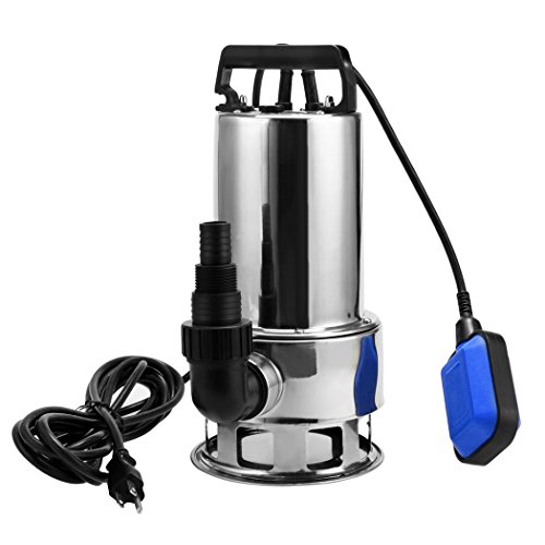 1.5HP Stainless Steel Sump Pump Submersible Water Pump...