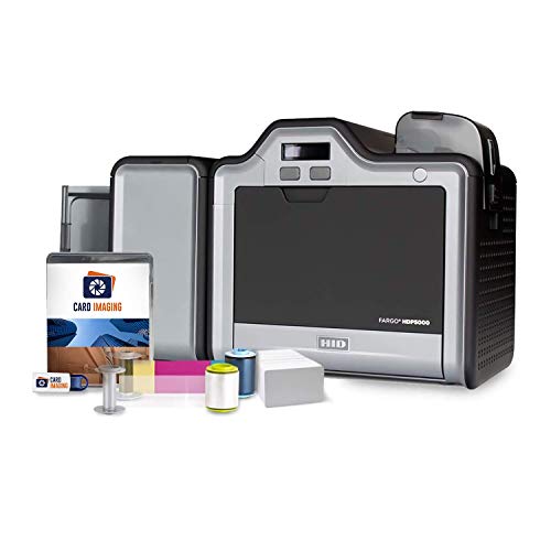 Card Imaging Fargo HDP5000 Dual Side High Definition ID Card...