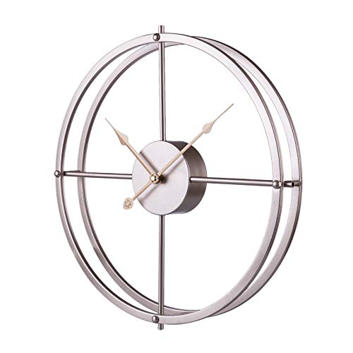 RuiyiF 24 Inch Silent Wall Clock Non Ticking Battery...