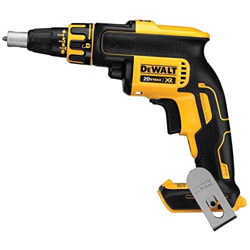 DEWALT 20V MAX XR Drywall Screw Gun, Cordless, 4,400 RPM,...