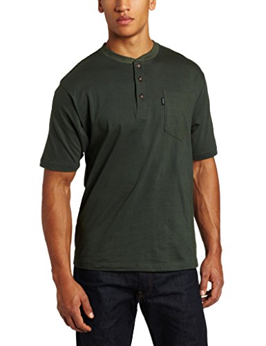 Key Industries Men's Heavyweight 3-Button Short Sleeve...