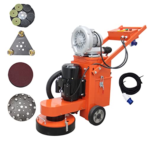 TECHTONGDA Electric Concrete Floor Grinder Polishing Machine...