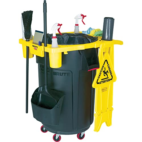 Rubbermaid Commercial Products BRUTE Trash Can Caddy for...