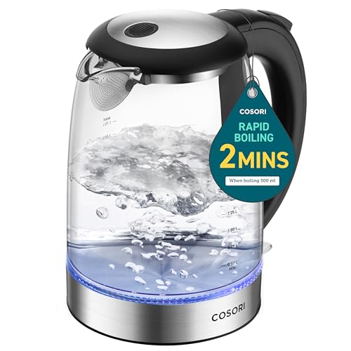 Cosori Electric Kettle, No Plastic Filter & Spout, Stainless...