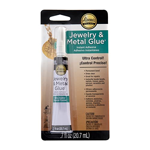 Aleene's 21709 Jewelry & Metal Instant Adhesive Transparent,...