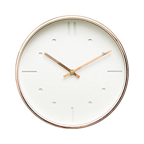Arospa Luxury Modern 12” Silent Non-Ticking Wall Clock...