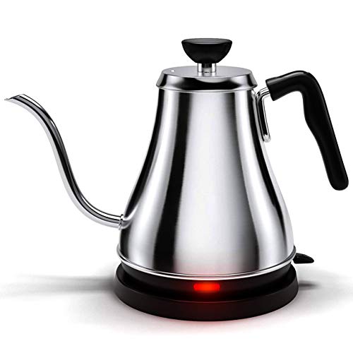 Electric Gooseneck Kettle - 0.8L, 120 Volt, Stainless Steel...