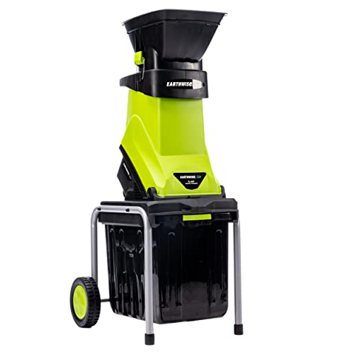 Earthwise GS70015 15-Amp Garden Corded Electric Chipper,...