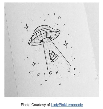 Spaceship and Pizza