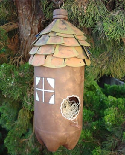 PLASTIC BOTTLE COTTAGE