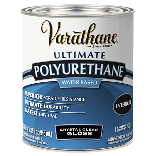 qt Rust-Oleum Brands 200041H Crystal Clear Varathane,...