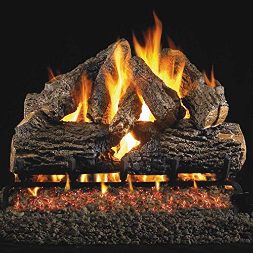 Peterson Real Fyre 18-inch Charred Oak Gas Logs Only No...