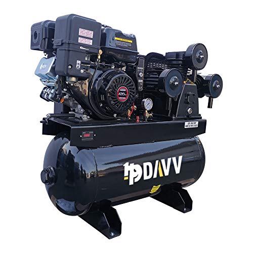 HPDAVV 30 Gal Gas Powered Air Compressor 13HP 35CFM Electric...
