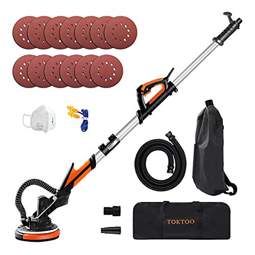 Drywall Sander, TOKTOO Electric Drywall Sander with Vacuum...