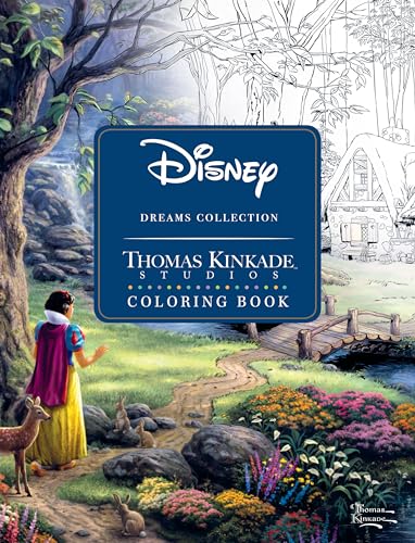 Disney Dreams Collection Thomas Kinkade Studios Coloring...