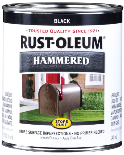 Rust-Oleum 7215502 Stops Rust Hammered Finish Brush Paint,...