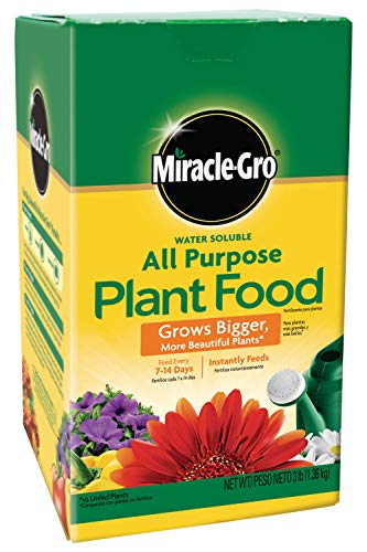Miracle-Gro Water Soluble All Purpose Plant Food, Fertilizer...
