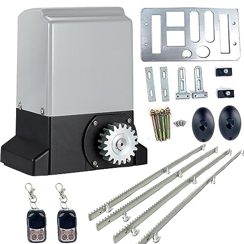 YILIKISS Automatic Sliding Gate Opener with Two Remote...